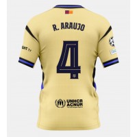 Barcelona Ronald Araujo #4 Vonkajší futbalový dres 2025-26 Krátky Rukáv